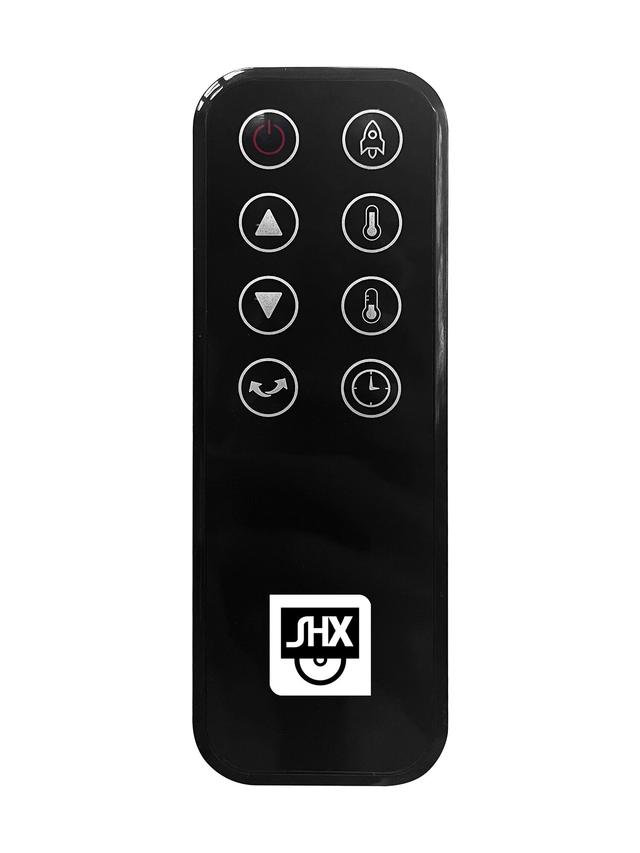 Heizlüfter mit Tischfuß und 12-Stunden-Timer, 2200 W