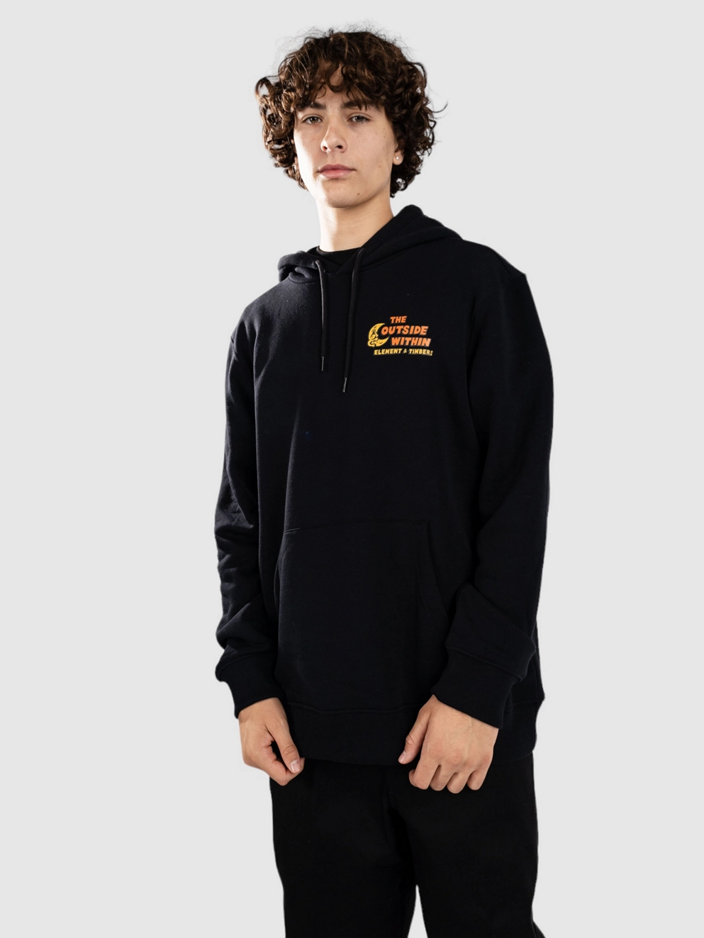 Element The Gathering Hoodie flint black