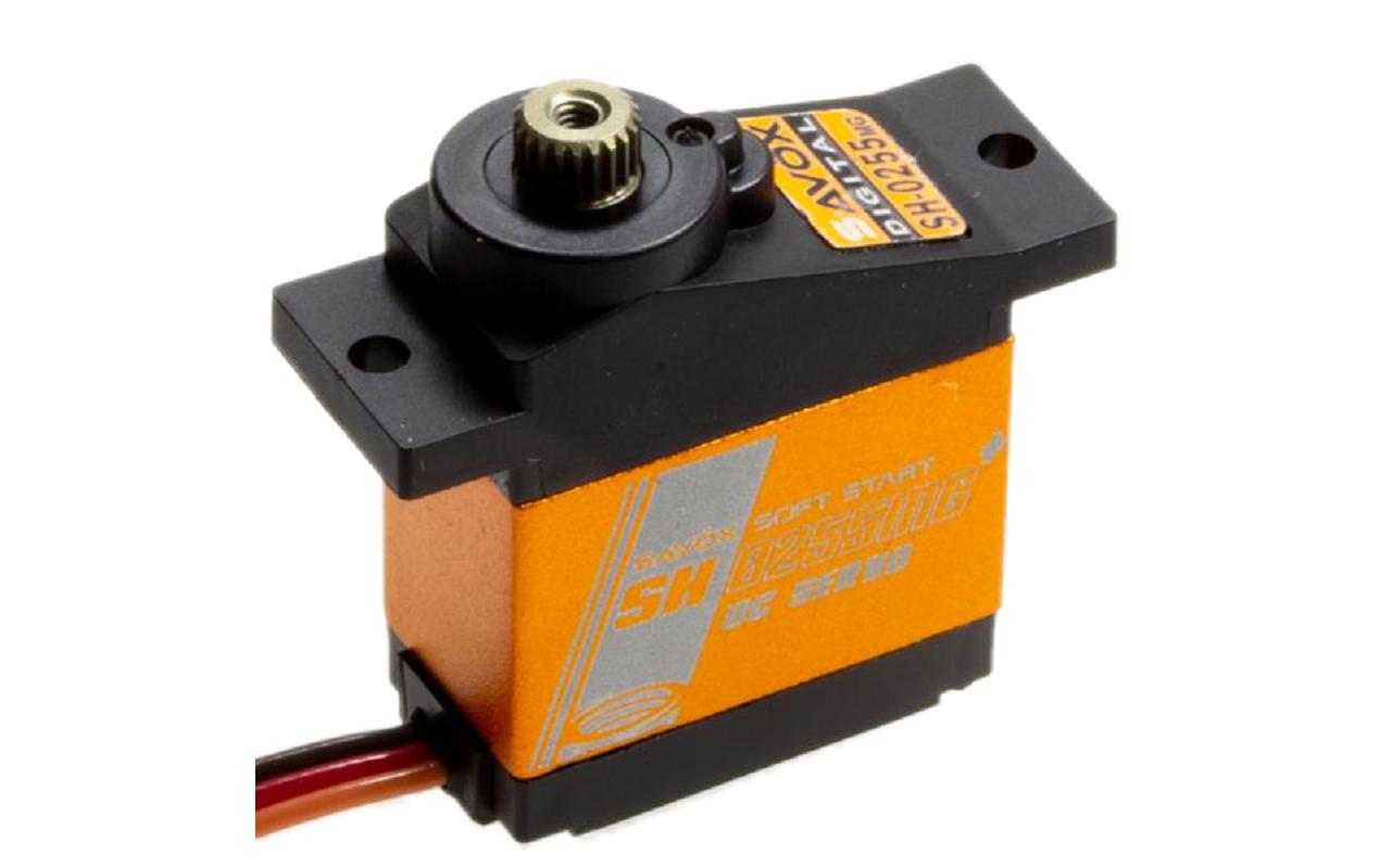 Micro Servo SH-0255MG+ 3.9 kg, 0.13 s, DigitalMicro Digitalservo mit Softstart und Metallgetriebe