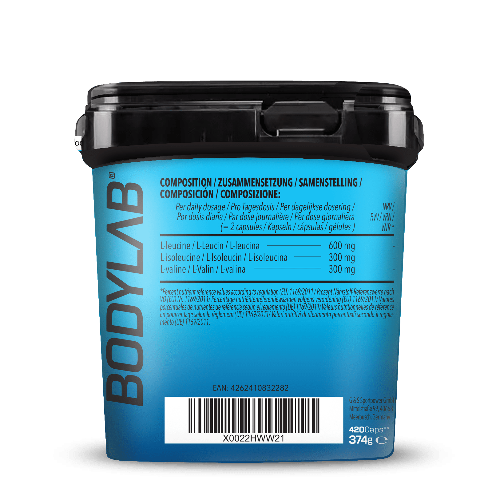 BIG PACK BCAA (420 Kapseln)