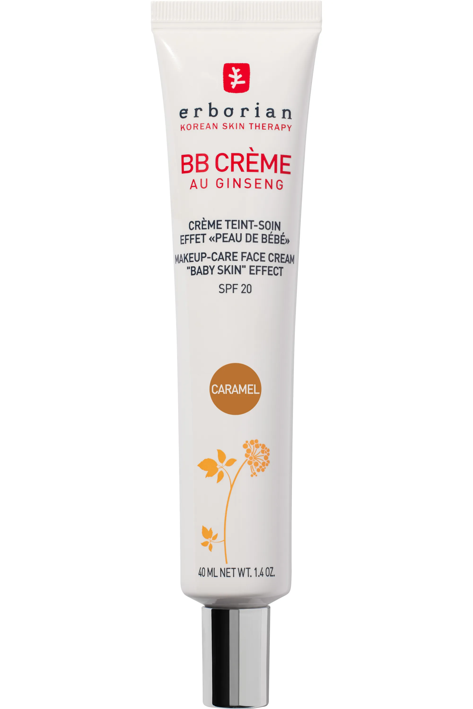 Erborian BB Crème au Ginseng SPF20 Caramel-15 ml