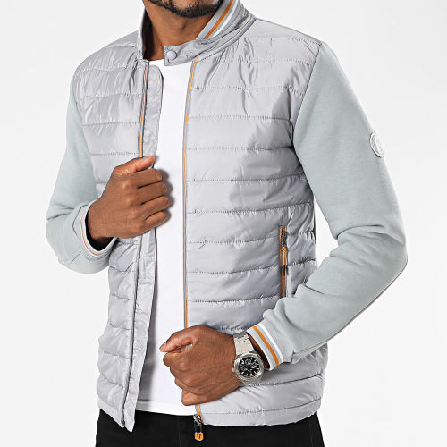 Veste Zippée Gris