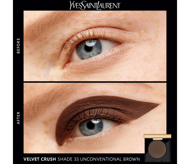 Yves Saint Laurent VELVET CRUSH LidschattenUnconventional Brown 33