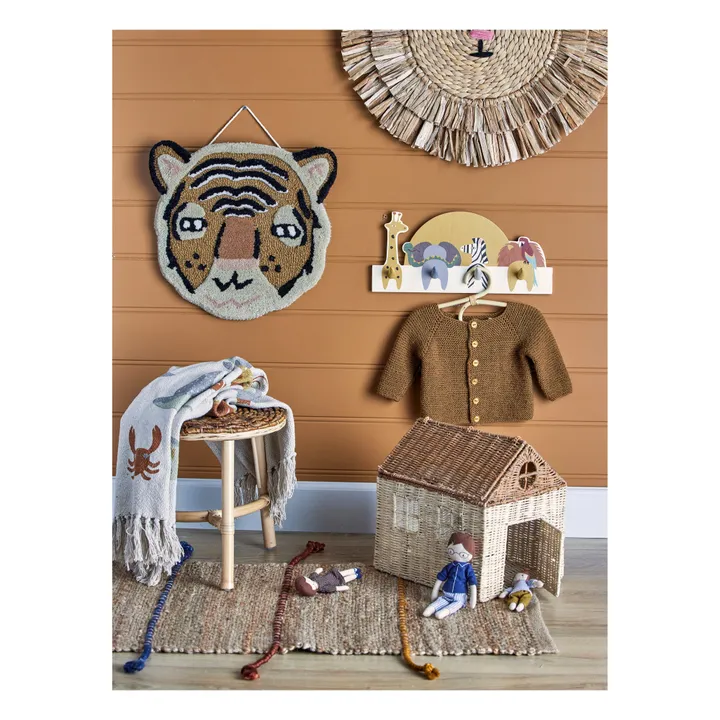 Bloomingville Mini Porte-Manteaux Mallen | Marron