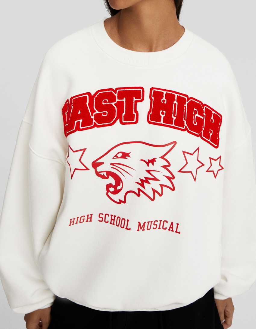 Moletom com estampa de High School Musical