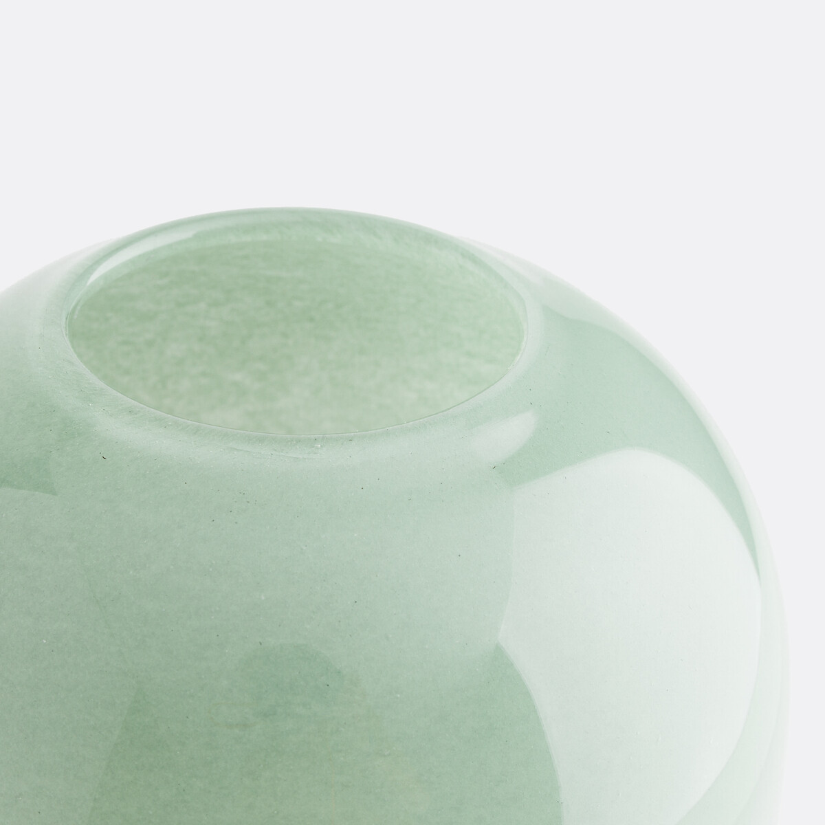 LA REDOUTE INTERIEURS<br>Vaso arredondado em vidro, 23,5 cm de altura, Iva