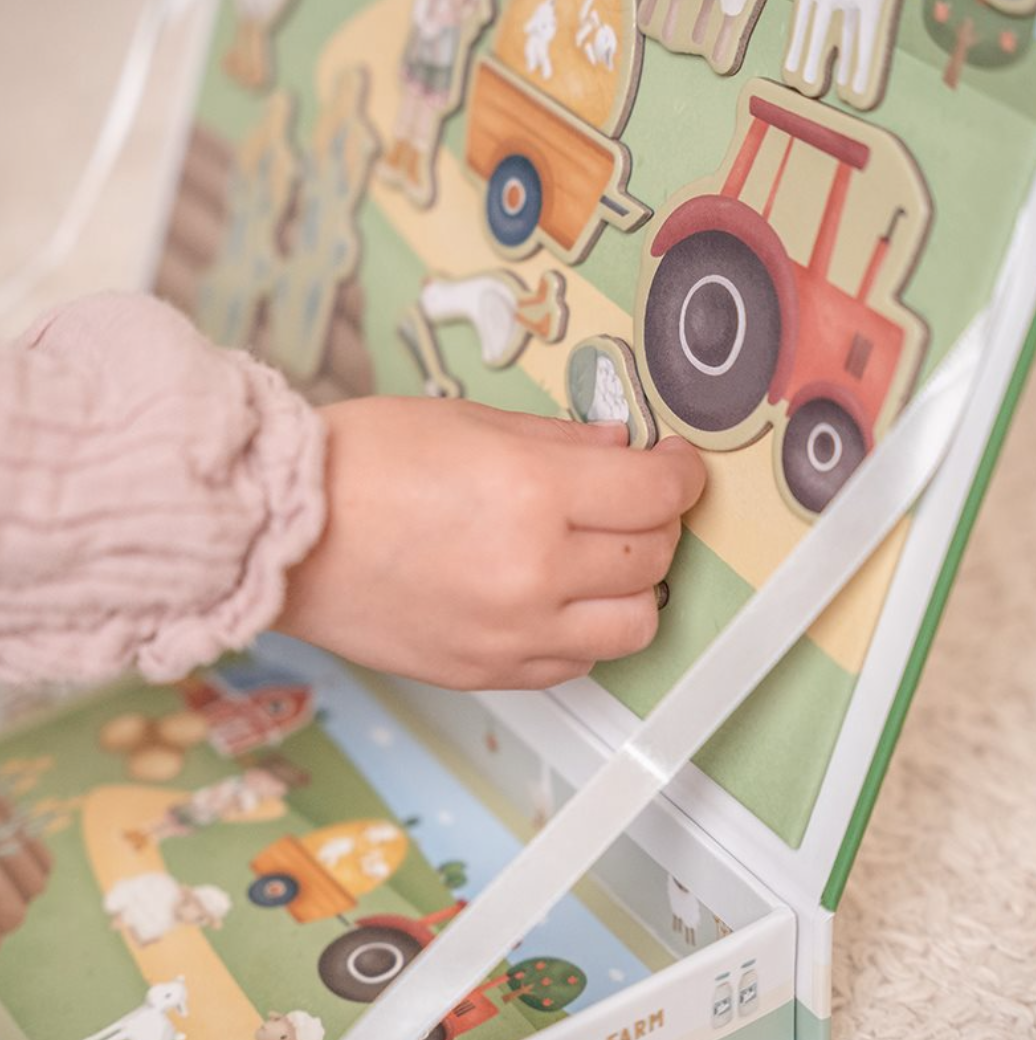 Little Dutch Little Dutch magnetisch speelbord  Little Farm FSC