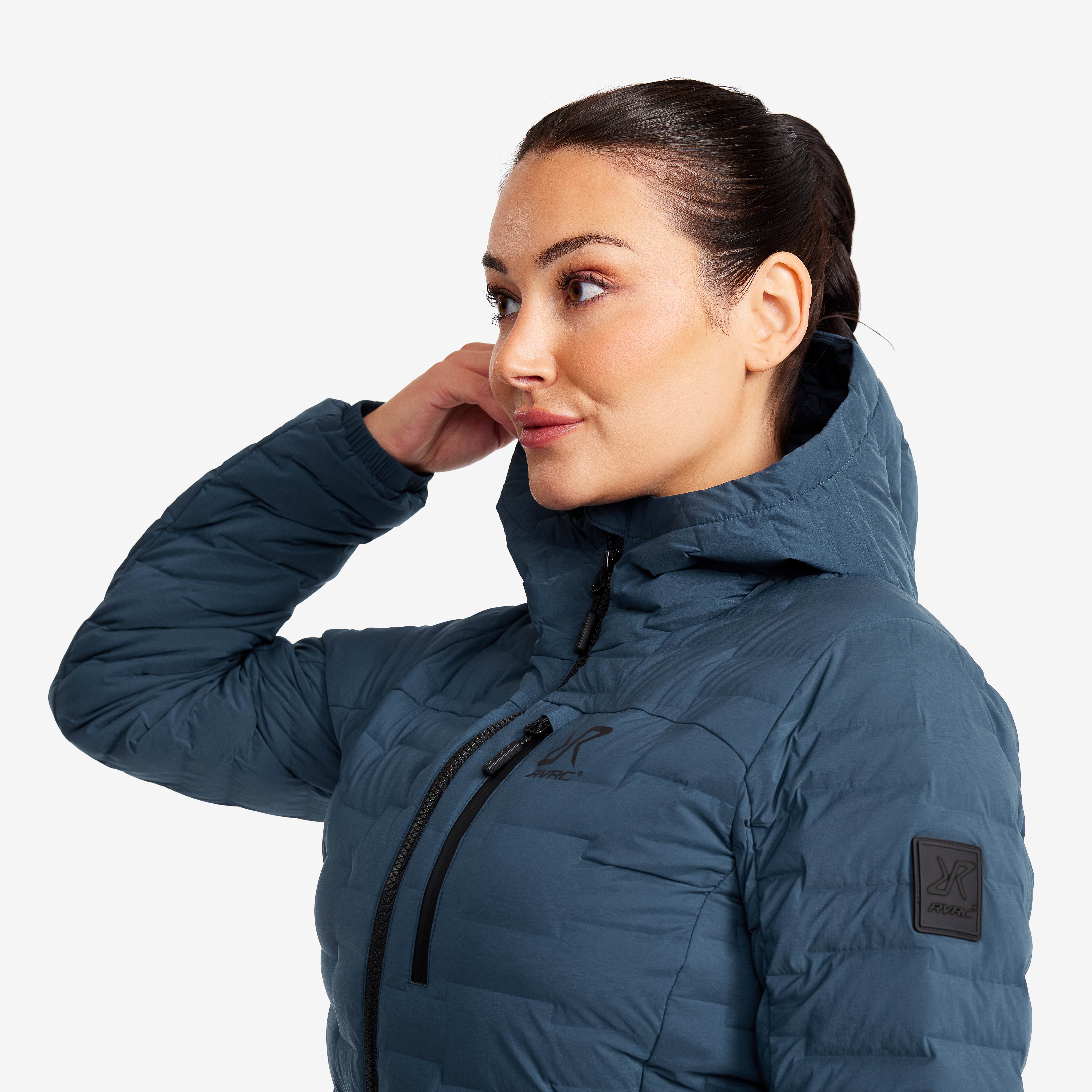 Flex Stretch Down Jacket Dame Moonlit Ocean