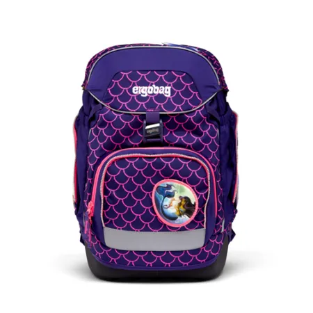 ergobag PACK LUMI Schulrucksack-Set PerlentauchBär, 6-teilig