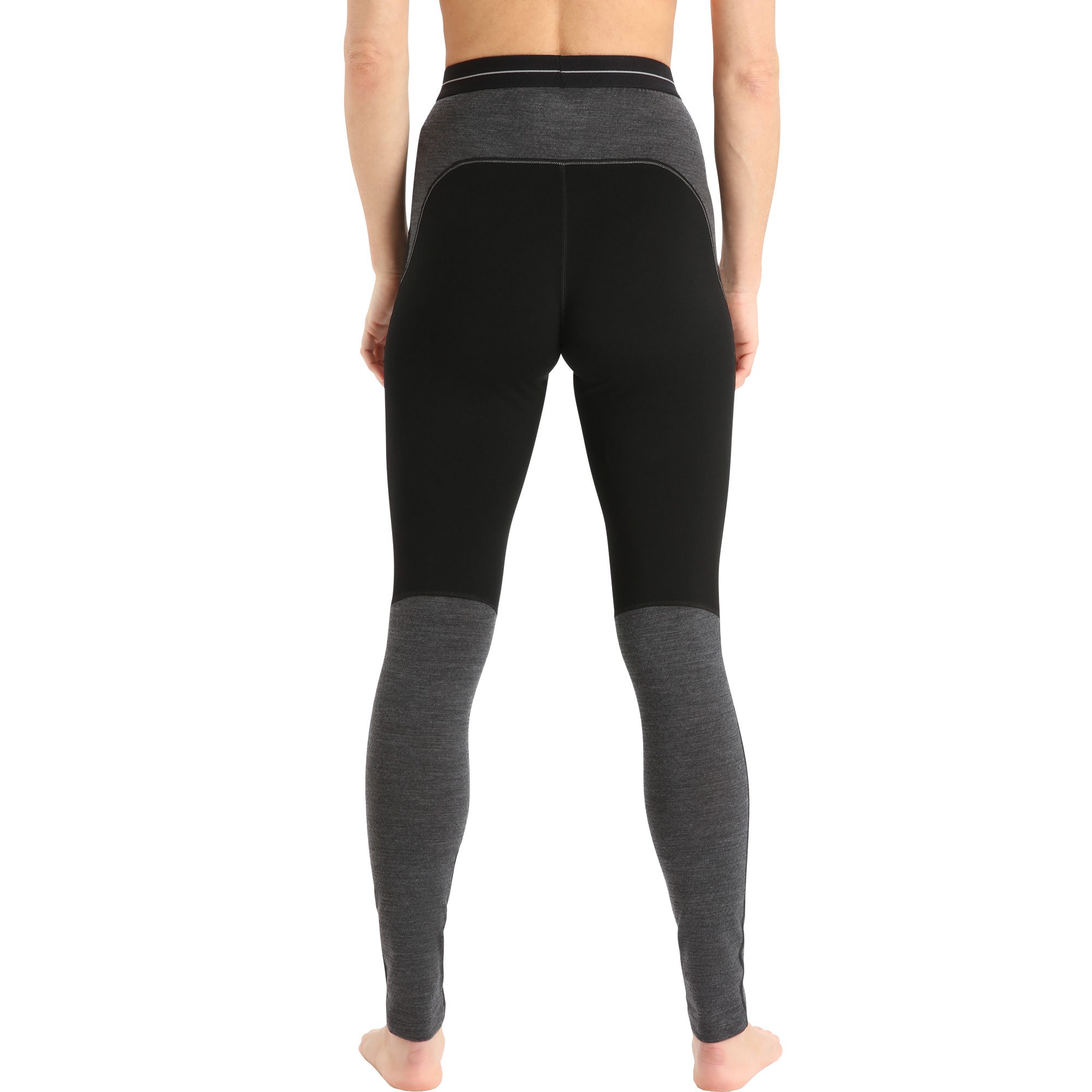 Icebreaker ZoneKnit 200 Leggings Damen jet hthr