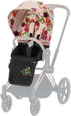 Cybex Priam Duovogn, Chrome Brown/Spring Blossom Light