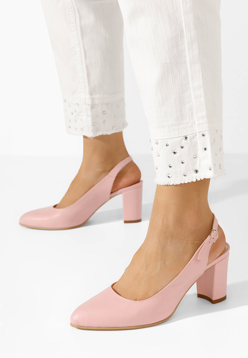 Chaussures slingback roses Corusa