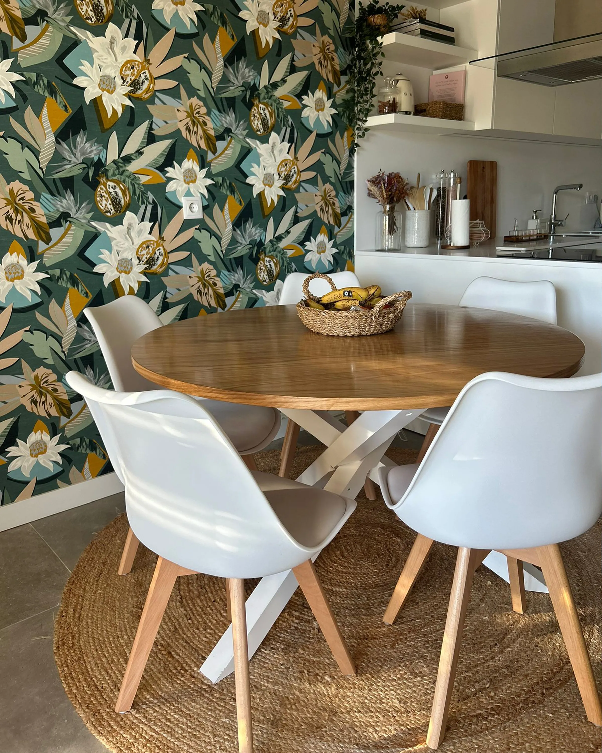 Eettafel JACKSONVILLE Lichtbruin 120 cm 120 cm