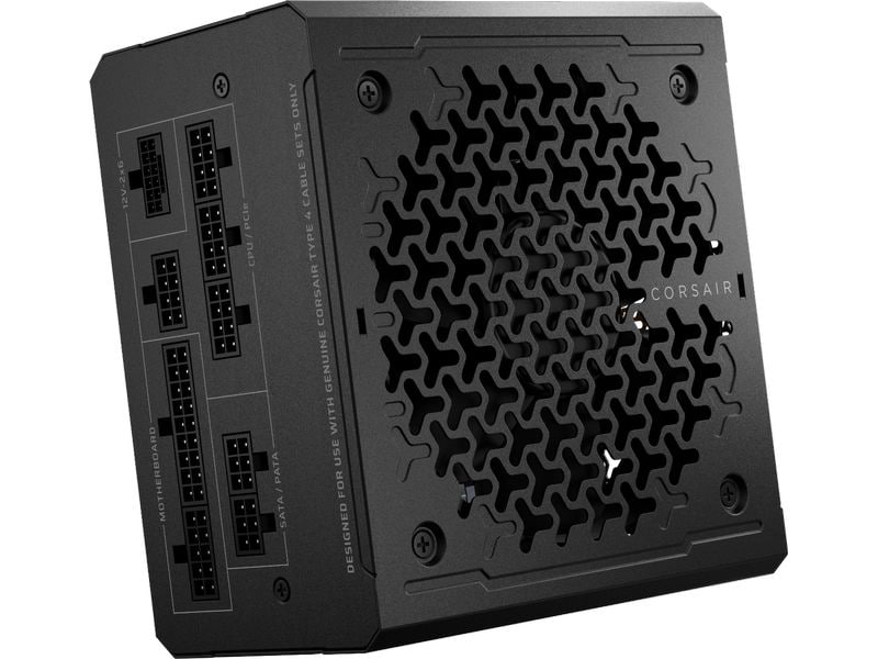 Corsair Netzteil RMe Serie 2025 RM1000e 1000 W Vollständig modulares, geräuscharmes ATX-Netzteil mit 1000 W Leistung