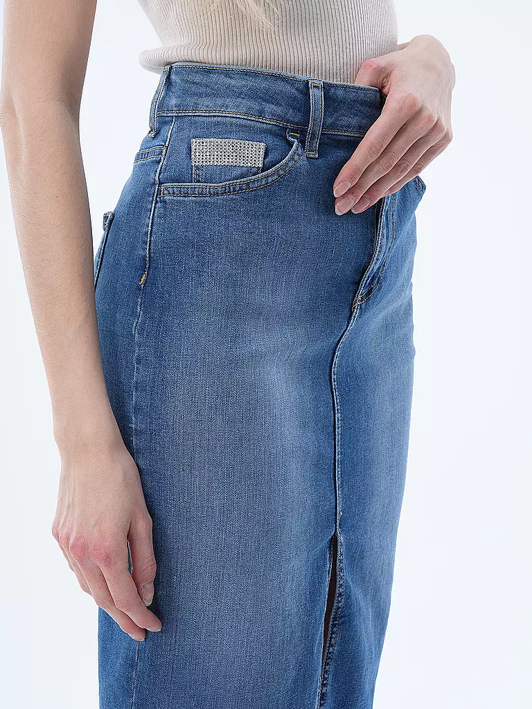 LIU JO Jeansrock blau