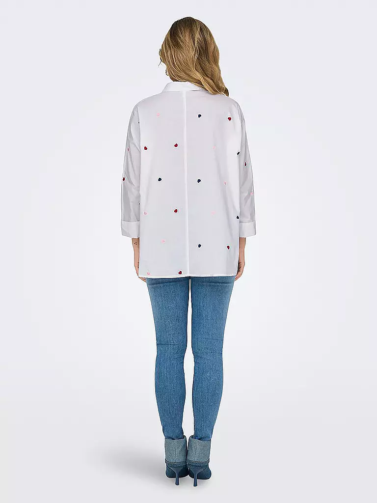 ONLY Bluse ONLNEW LINA weiss