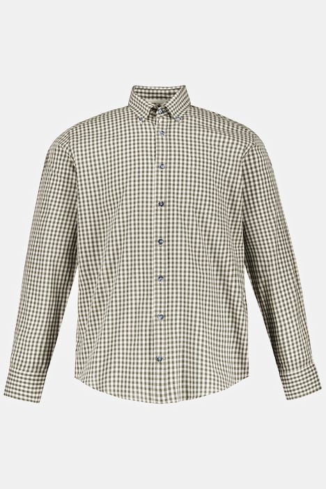 Karohemd, Trachten, Langarm, Buttondown-Kragen, Modern Fit, bis 8 XL
