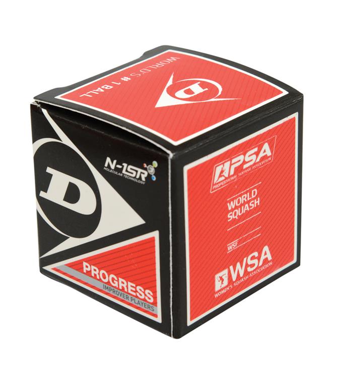 Dunlop SB PROGRESS 12X1BBX Squashballen