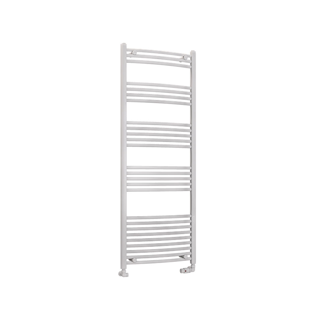 Eastbrook Wendover gebogen handdoekradiator 60x160cm 690W wit glans