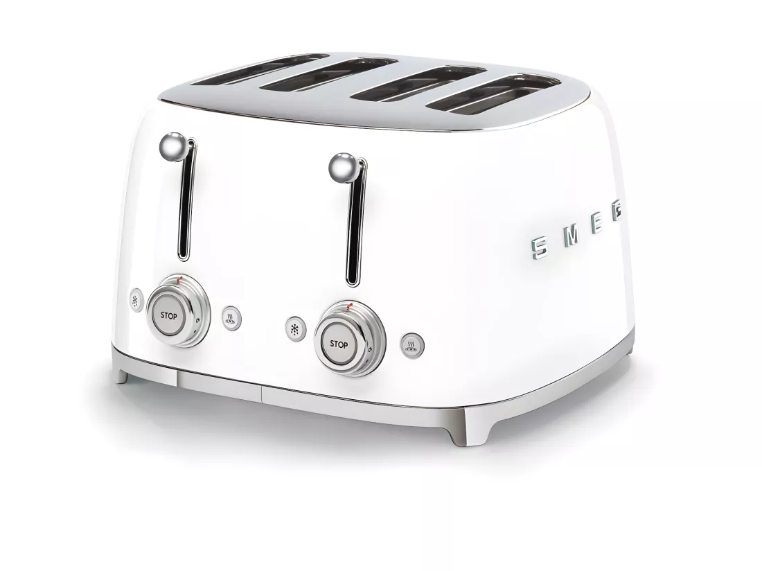 Toaster 4 tranches blanc
