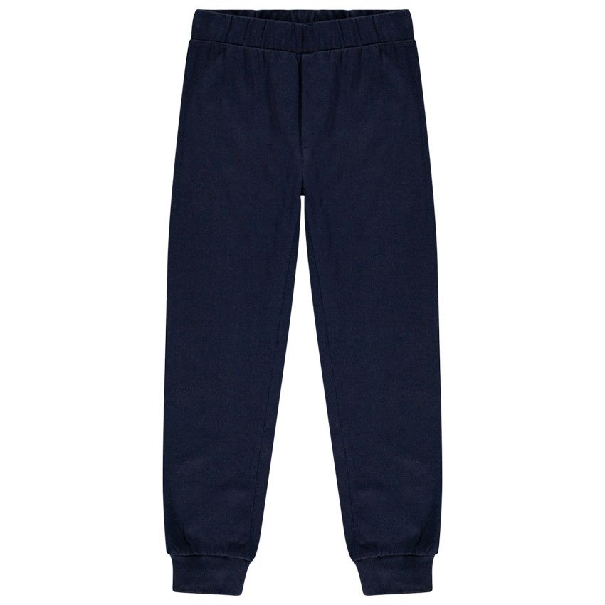 Pyjama en coton bio pour enfant garçon - Bleu moyen