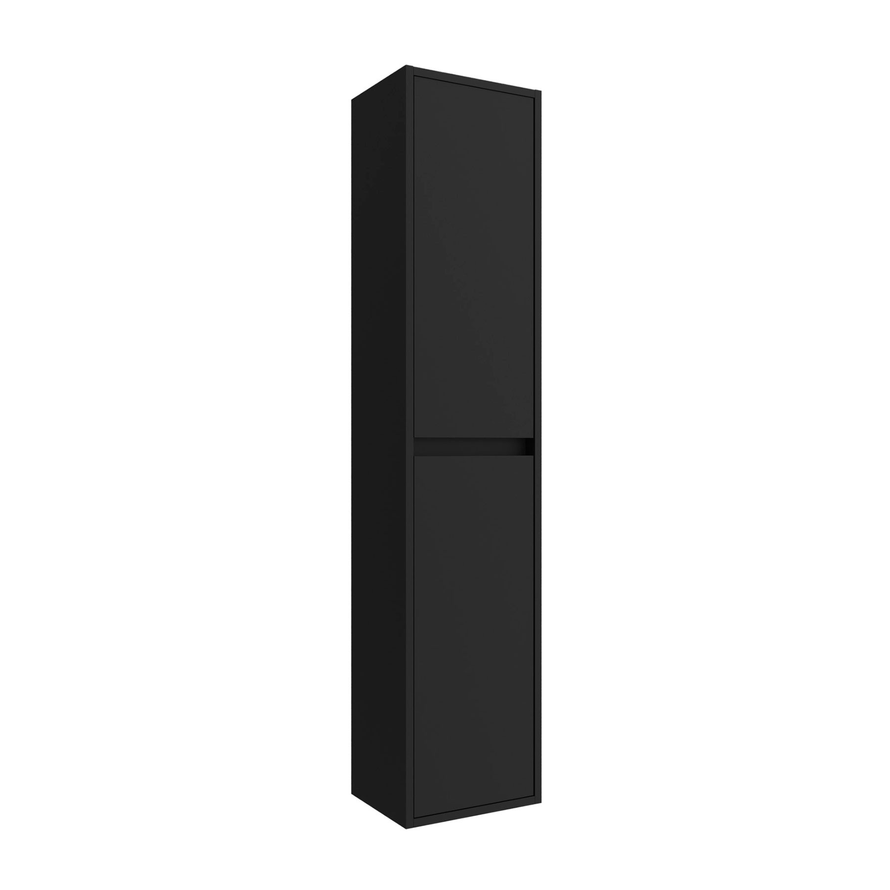 Muebles Project kolomkast 140cm zwart mat