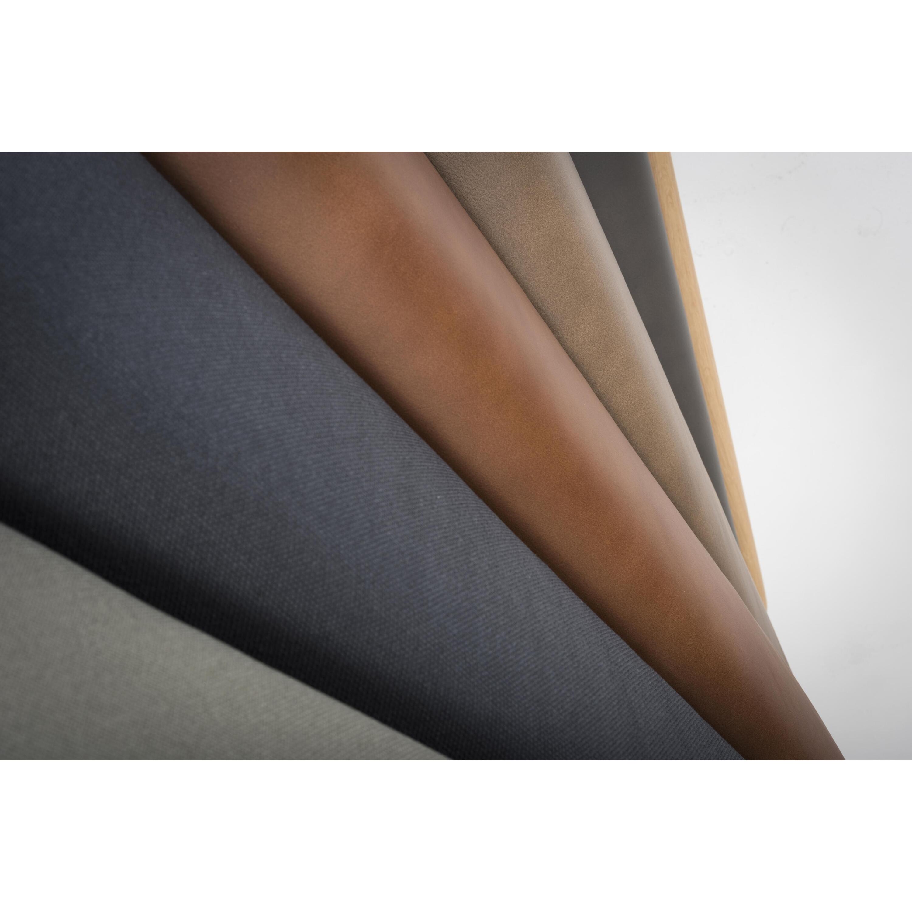 Fawn hocker natural Dakar Leather Stone