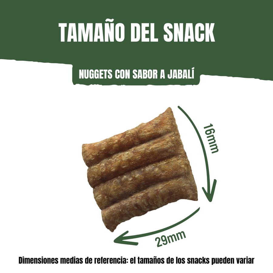Nuggets de javali Adventuros para cães