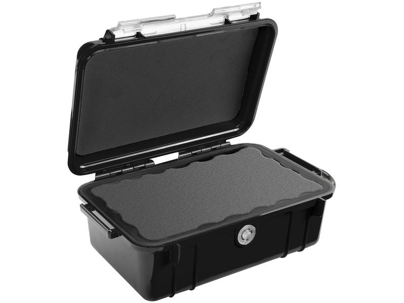 Peli Schutzkoffer Micro 1050 ohne Schaumstoffeinlage, Schwa Micro Case 1050 Schutzkoffer für kleine und empfindliche Komponenten