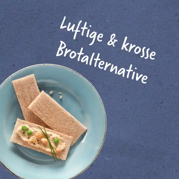 Knusperbrot Hülsenfrüchte