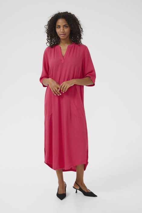 Kaffe roze dames jurk