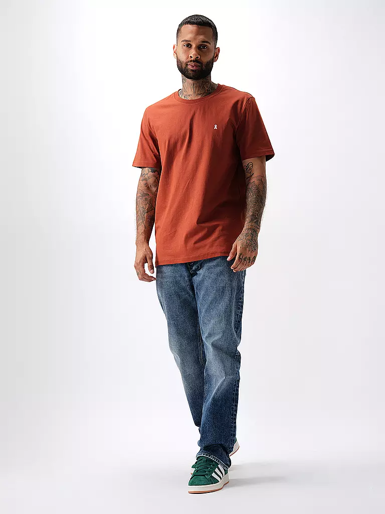 ARMEDANGELS T-Shirt Relaxed Fit LAARON orange