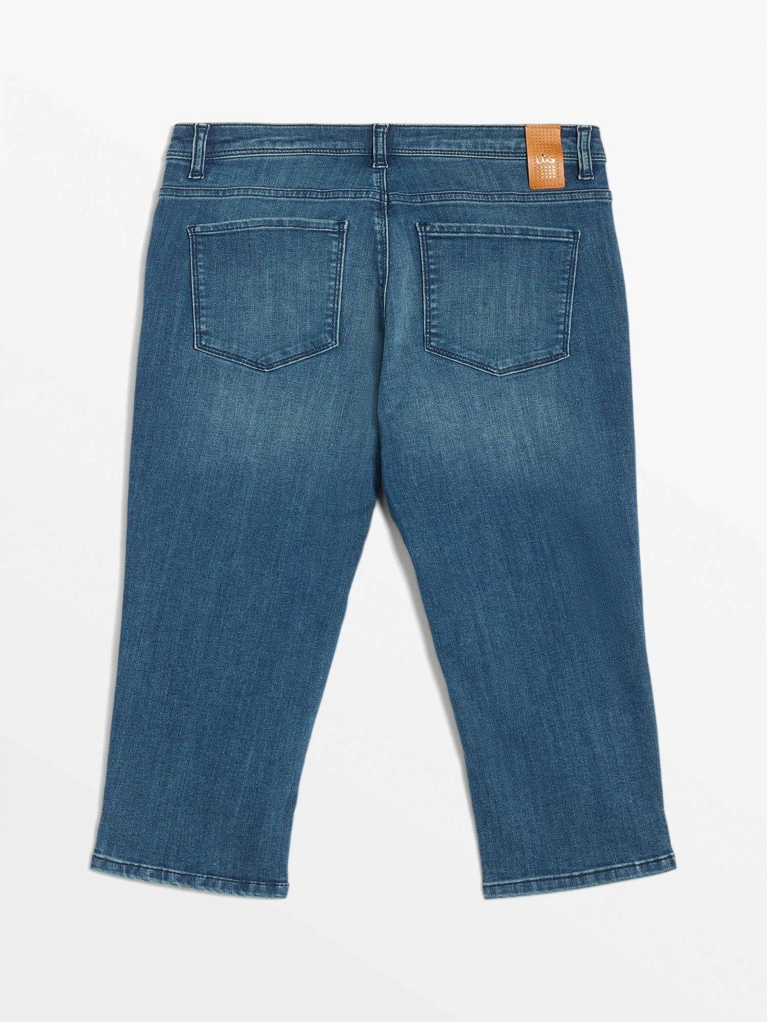 Short Femme En Jean Coton Biologique Bleu
