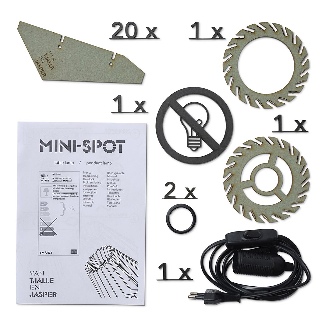 Mini-spot - Dirty Mint - Tafellamp