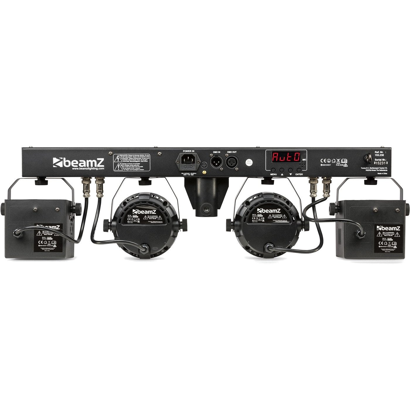 BeamZ Partybar2 lichtset