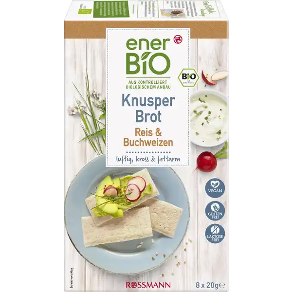Knusperbrot Reis & Buchweizen