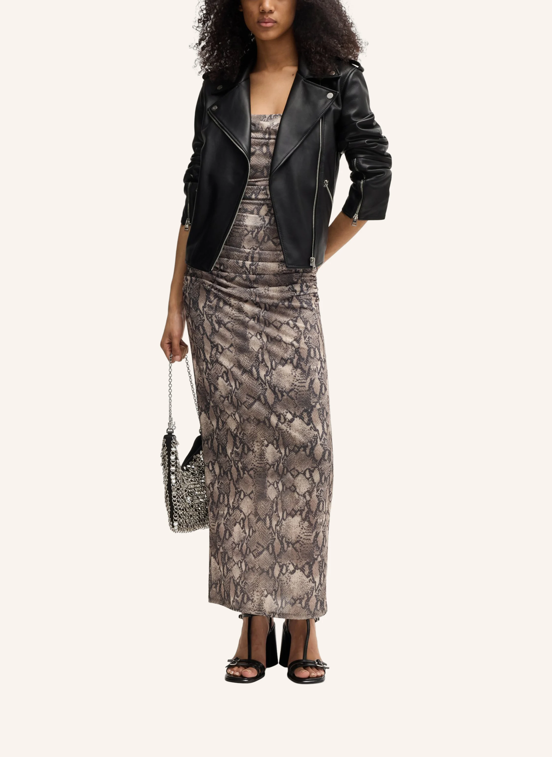 HUGO Lederjacke LUJANA Regular Fit
