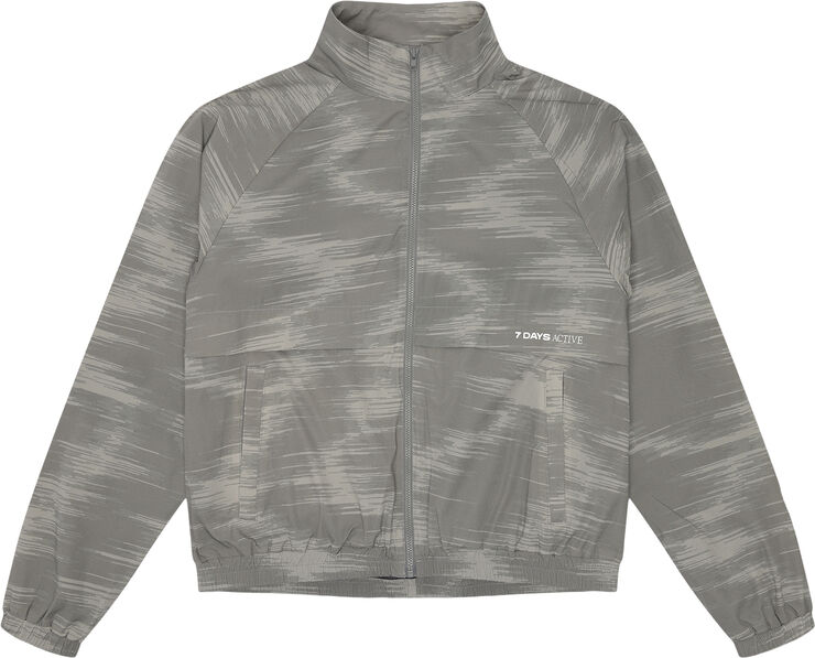 7 Days Active Warm Up Jacket 531 distortion aop