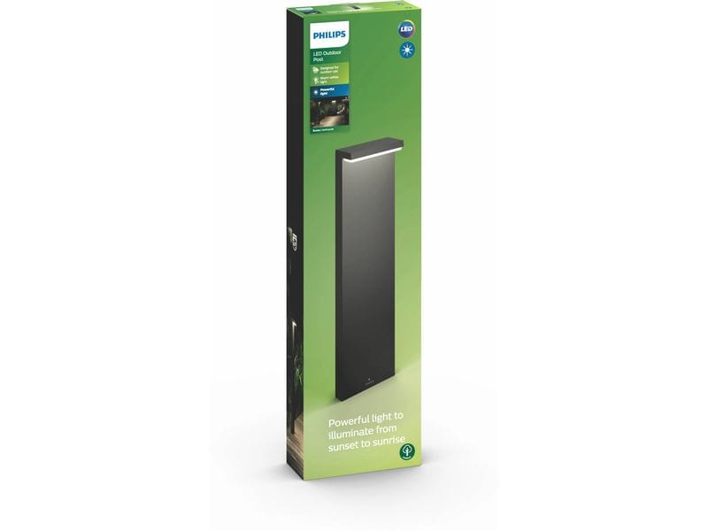 Philips Sockelleuchte myGarden Bustan 77 cm 2700K Leuchte für den Aussenbereich