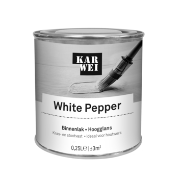KARWEI binnenlak hoogglans white pepper 250 ml