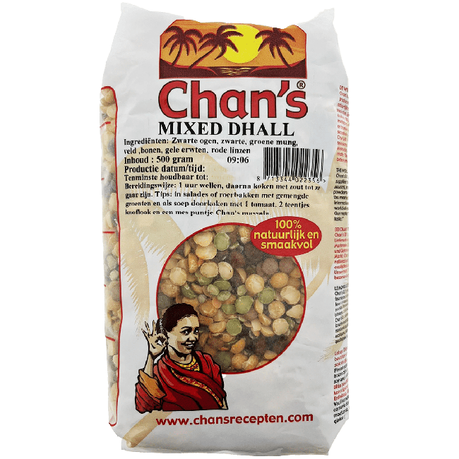 Chan'S Gemengde Dhall 500g