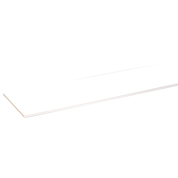 Wand- en plafondpaneel PVC wit hoogglans 270x25 cm 4 stuks 2,7m2