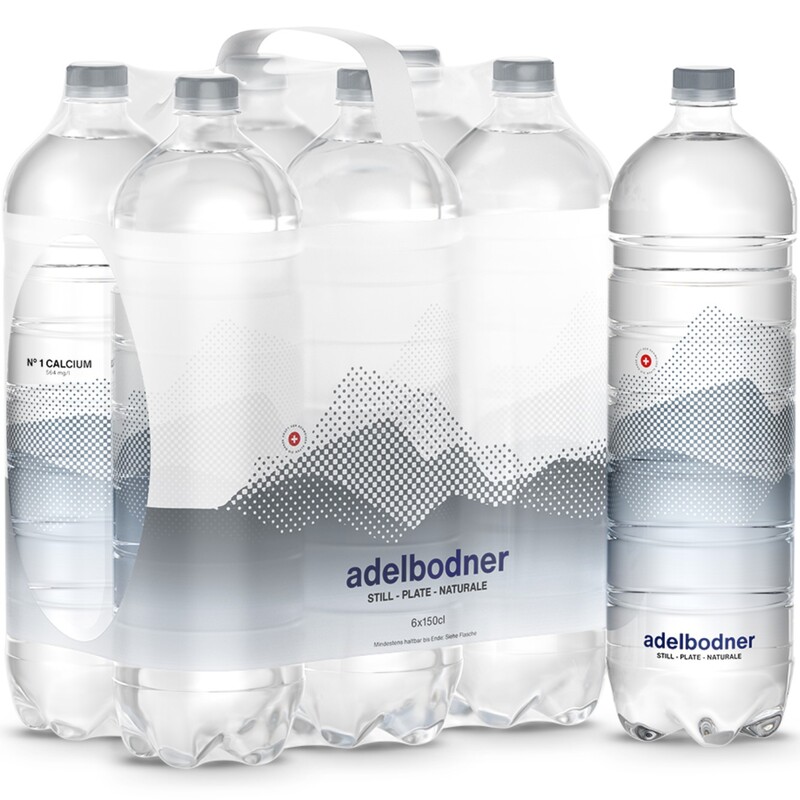 Adelbodner Wasser, ohne Kohlensäure, 150 cl, 6 Stück