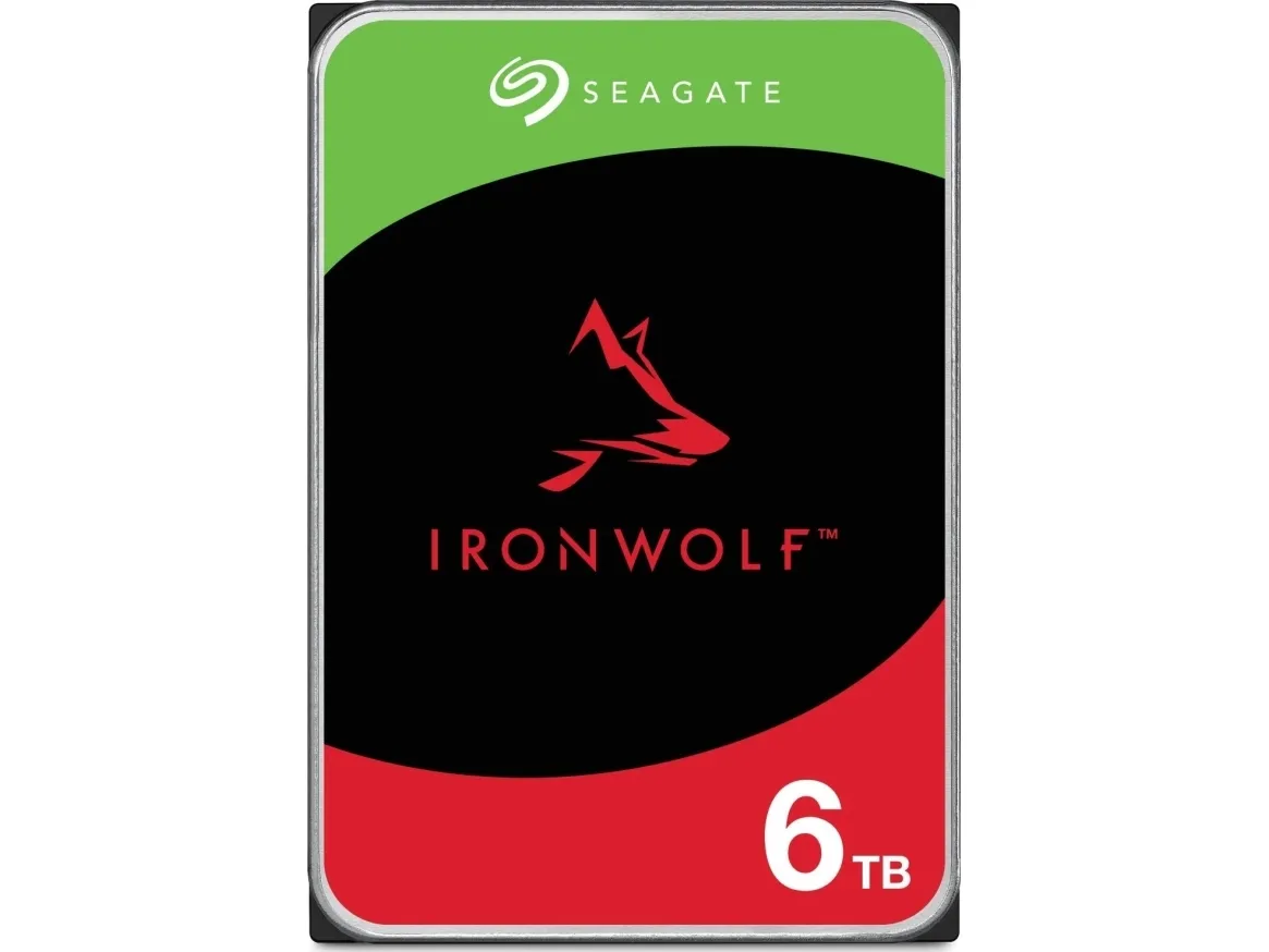 Seagate IronWolf ST6000VN006 - Harddisk - 6 TB - intern - 3.5