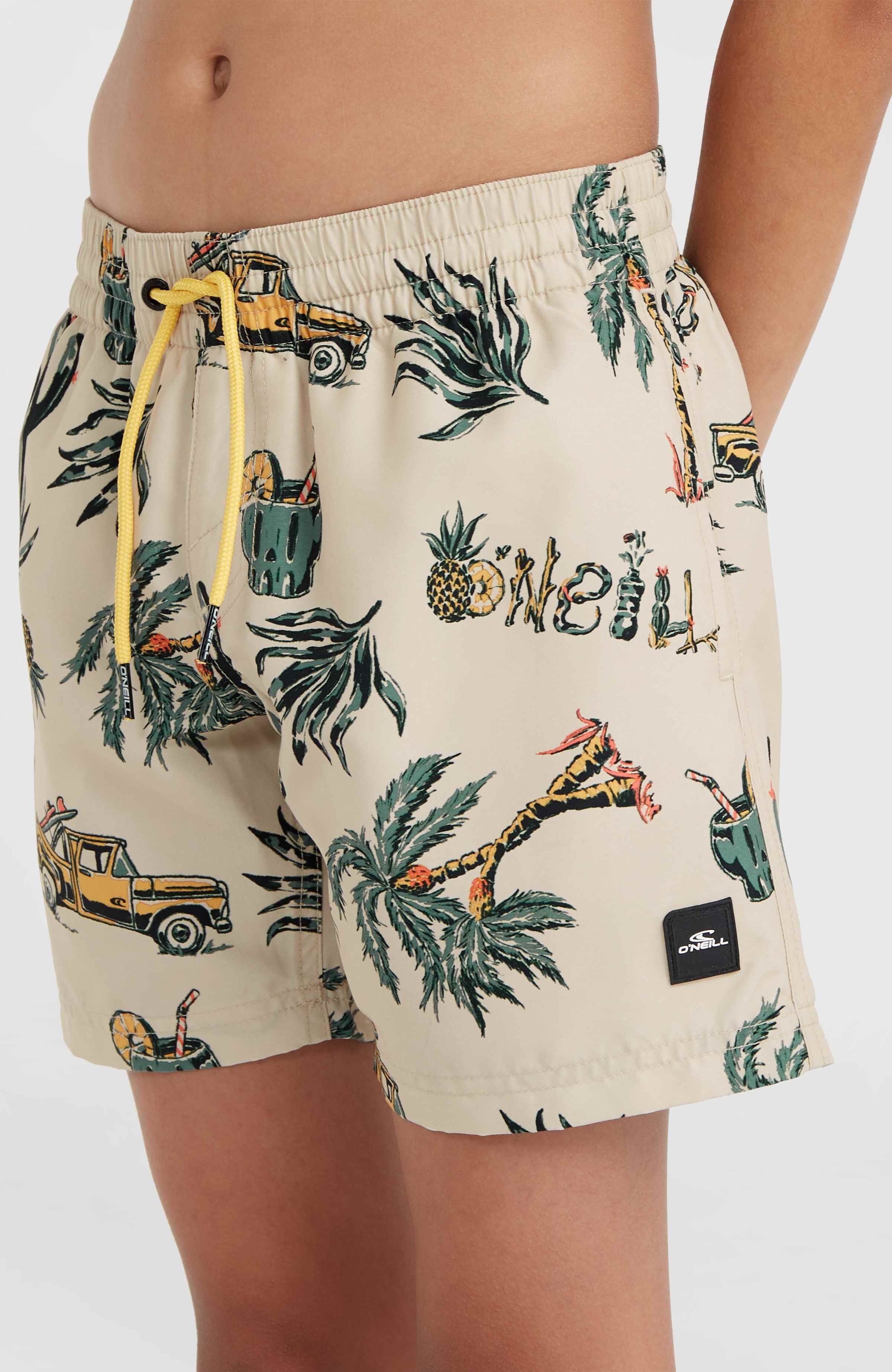 Jongens Mix and Match Cali Print 13'' zwembroek O`Neill Beige