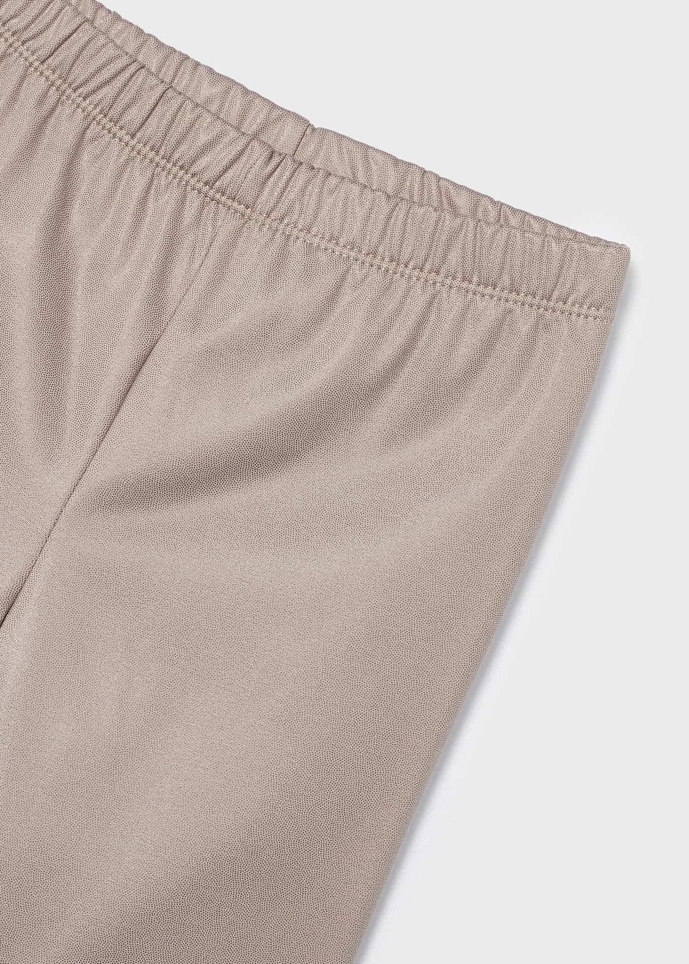 Conjunto de leggings de duas peças para meninas