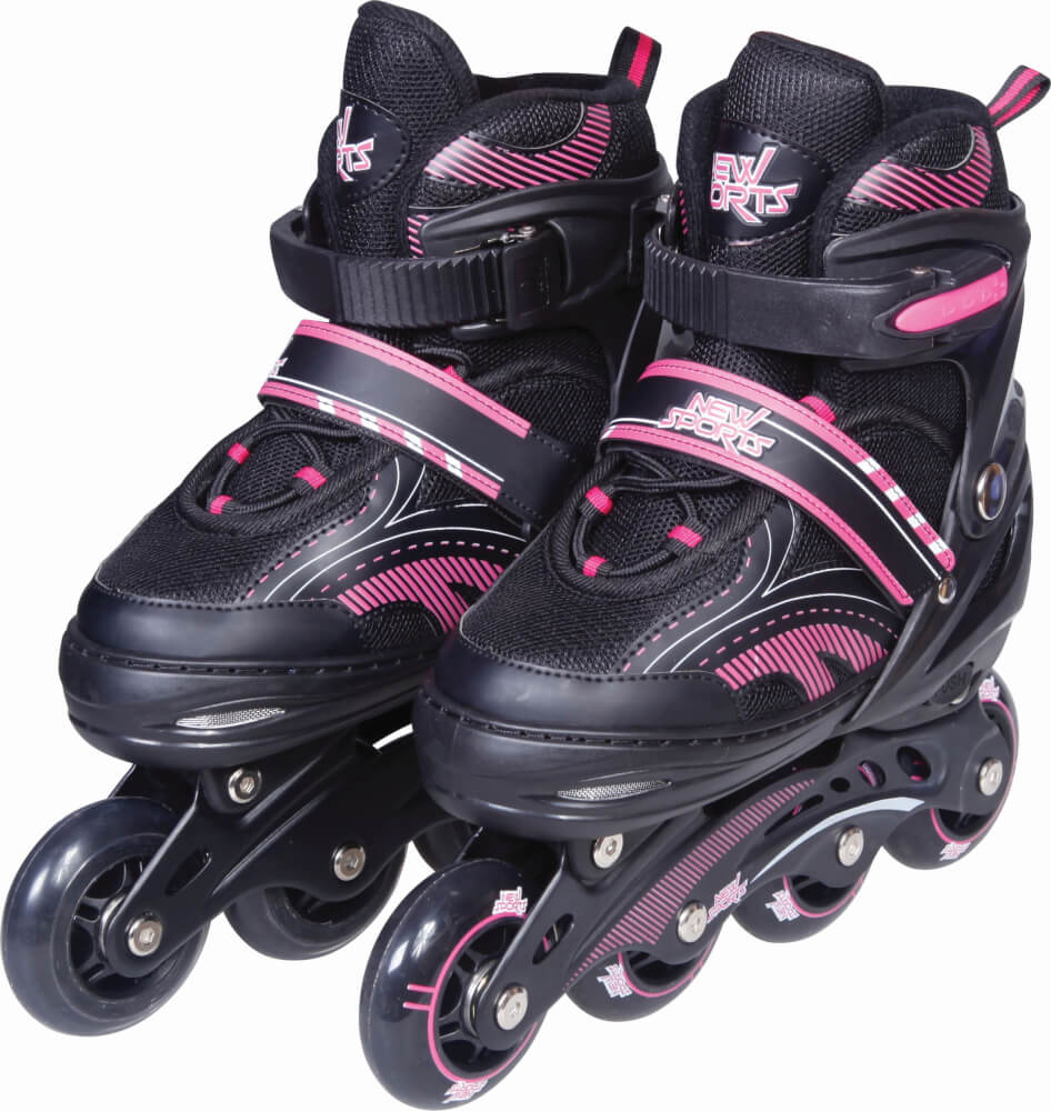 New Sports Inliner Pink, ABEC 7, Größe 35 - 38