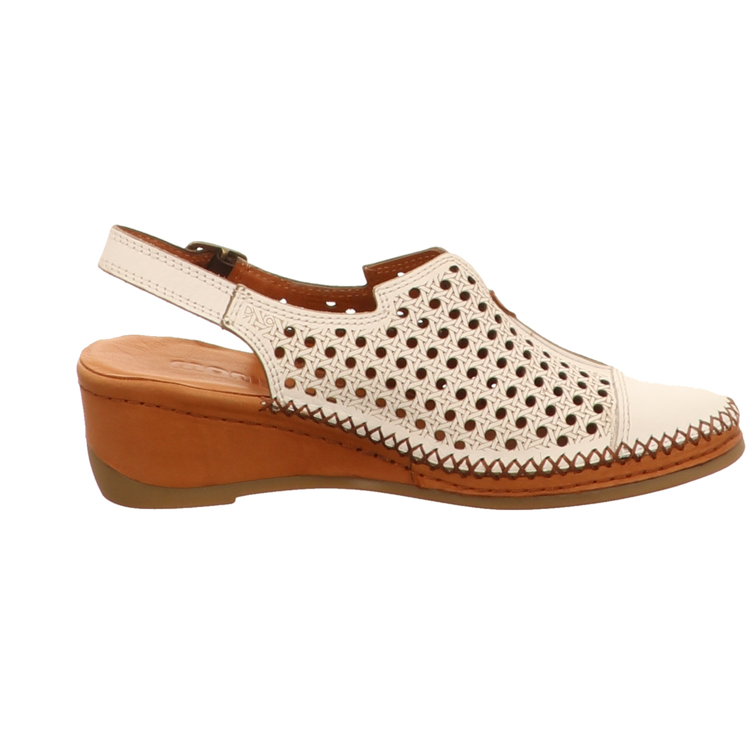 Pölking Sling Pumps weiß weiss/weiss kombi