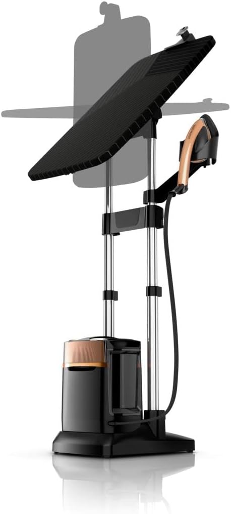 Tefal IXEO Power All-in-One-Dampfbügelstation, Bügeleisen, integriertes 3-Positionen-Smartboard, leichter Dampfglätter, Hochdruckdampf-Technologie, 5,8 bar Dampfdruck, schnelles Aufheizen, QT2020E0