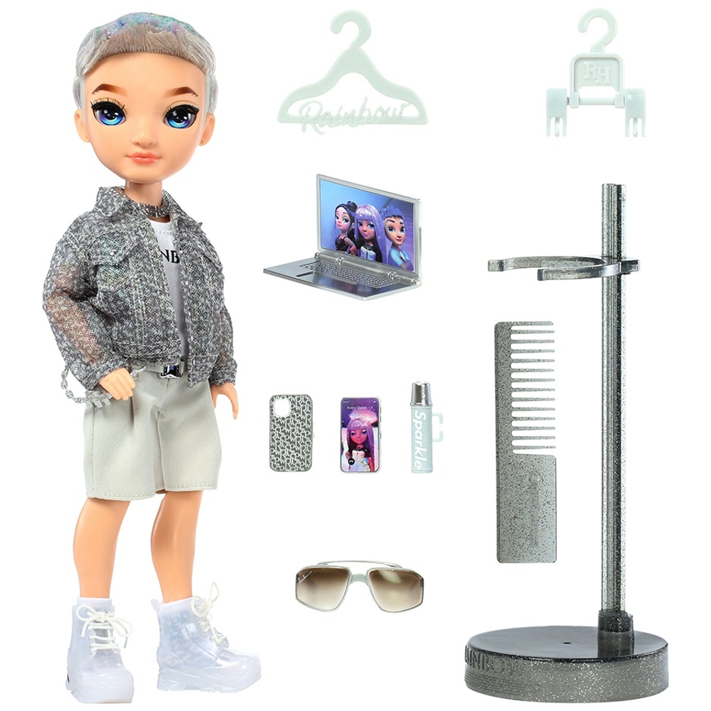 Rainbow High Fashion Puppenserie 5 - Aidan Russell (Lila)